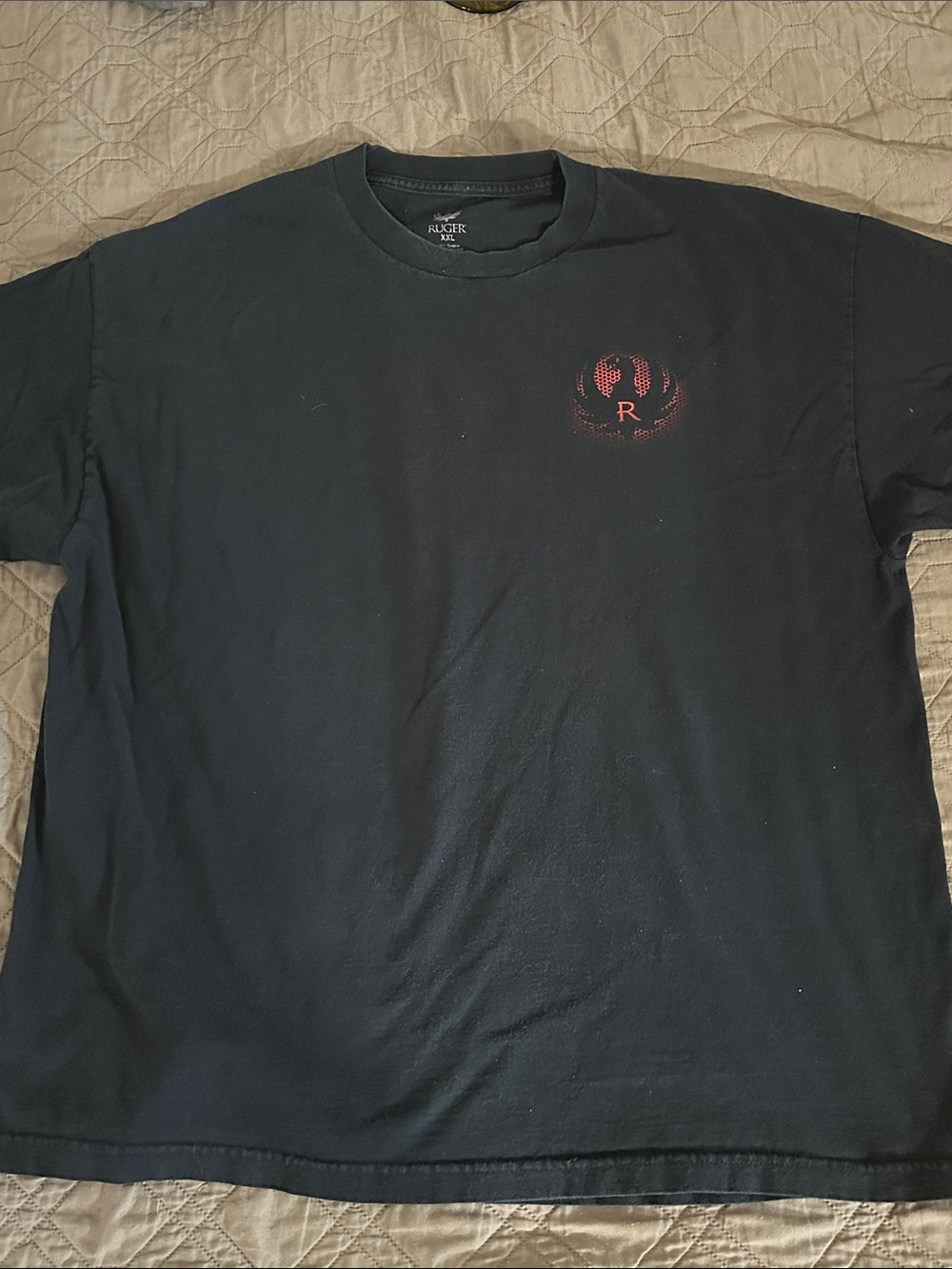 Ruger Black Short Sleeve Shirt Size XXL